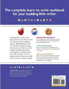 Kids Learn to Write Workbook with Tracing Practice