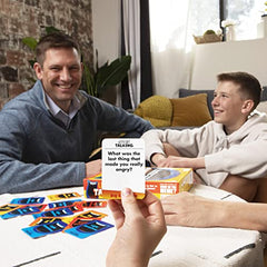 Family Conversation Question Game for Kids Ages 8+