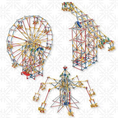 K'NEX 3-in-1 Motorized Amusement Park Building Set Ages 9+