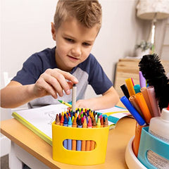 Rotating Art Supply Organizer for Kids & Classrooms