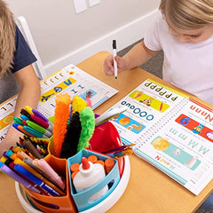 Rotating Art Supply Organizer for Kids & Classrooms