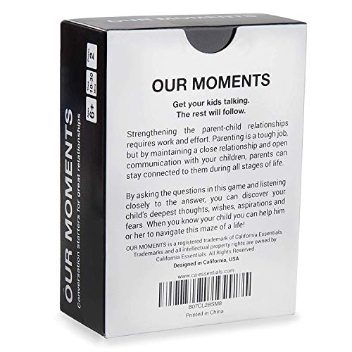 Family Conversation Starter Card Game with 100 Questions