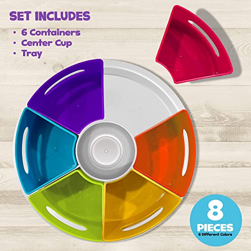 Rotating Art Supply Organizer for Kids & Classrooms