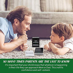 Family Conversation Starter Card Game with 100 Questions