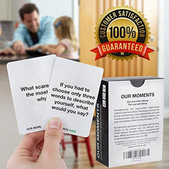 Family Conversation Starter Card Game with 100 Questions