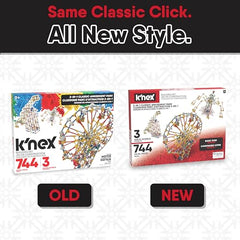 K'NEX 3-in-1 Motorized Amusement Park Building Set Ages 9+