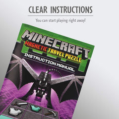 Minecraft Magnetic STEM Logic Puzzle Game Ages 8+