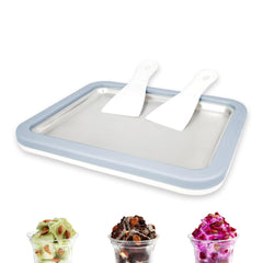 Kids Instant Ice Cream Maker Set with 2 Spatulas
