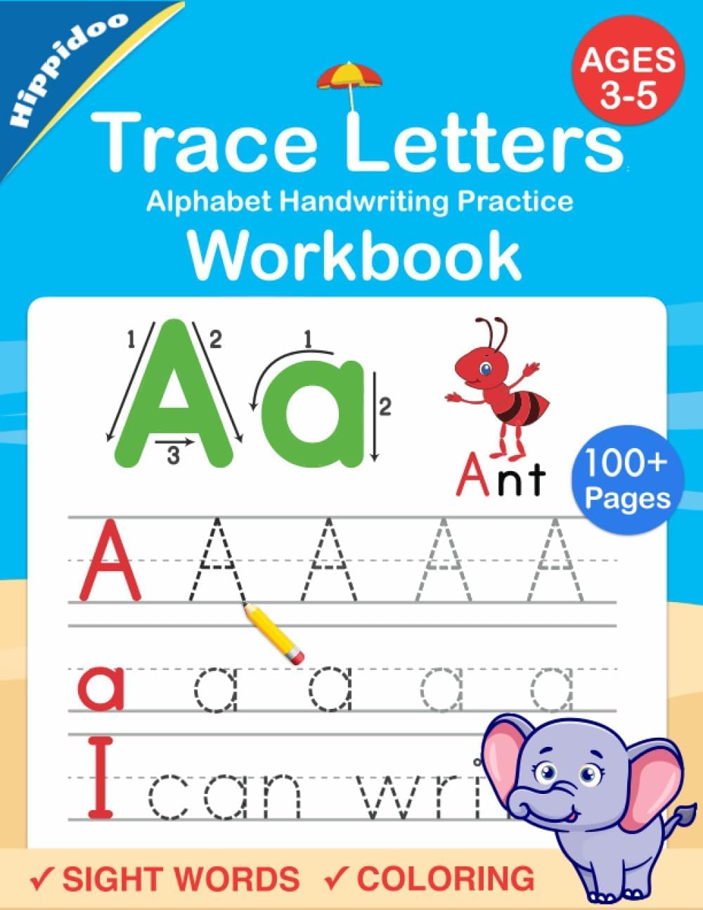 Alphabet Tracing & Handwriting Workbook for Kids Ages 3–5