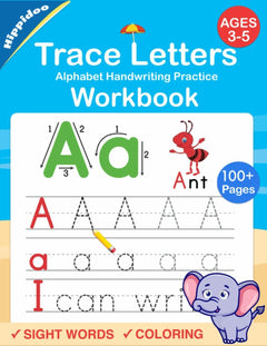 Alphabet Tracing & Handwriting Workbook for Kids Ages 3–5