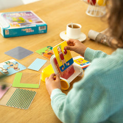 Transparent Tile Stacking Logic Puzzle Game Ages 4+