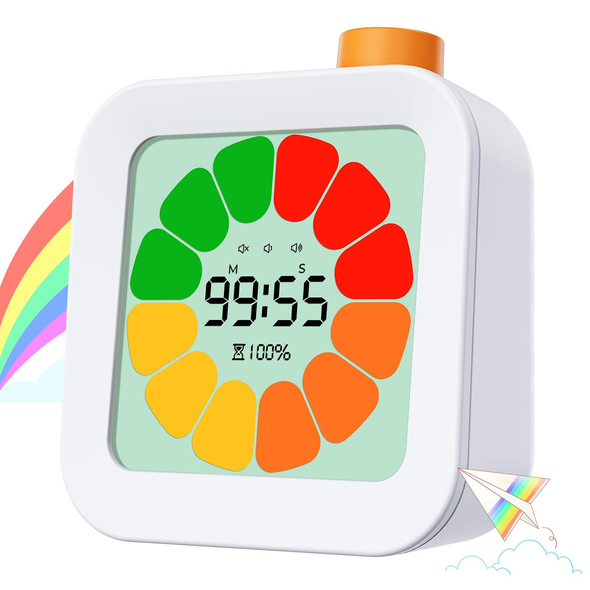 Kids Visual Timer for Focus, Routines & Task Managemen