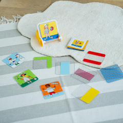 Transparent Tile Stacking Logic Puzzle Game Ages 4+