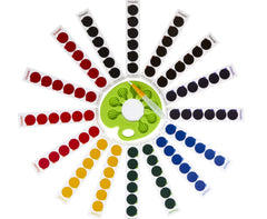 Crayola Washable Watercolor Paint Set with Pop & Paint Palette