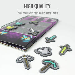 Minecraft Magnetic STEM Logic Puzzle Game Ages 8+