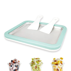 Kids Instant Ice Cream Maker Set with 2 Spatulas