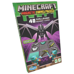 Minecraft Magnetic STEM Logic Puzzle Game Ages 8+