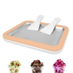 Kids Instant Ice Cream Maker Set with 2 Spatulas