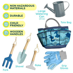 Kids Gardening Tool Set for Outdoor Learning & Play