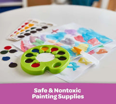 Crayola Washable Watercolor Paint Set with Pop & Paint Palette