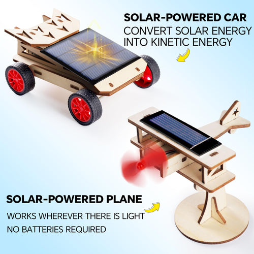 4-in-1 Solar STEM Building & Science Kit Ages 8–13