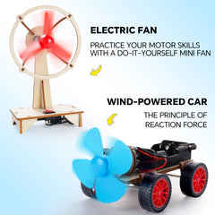 4-in-1 Solar STEM Building & Science Kit Ages 8–13