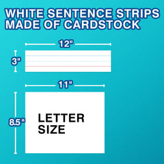 Ruled Sentence Strips for Classroom Writing Practice