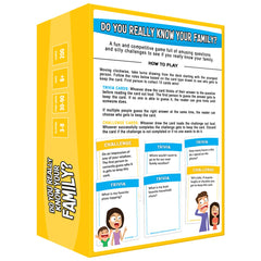 Family Conversation & Challenge Game for Kids & Adults