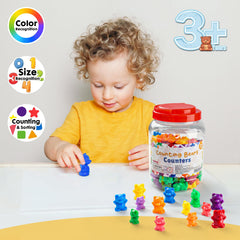 Counting Bears STEM Math & Color Recognition Toy