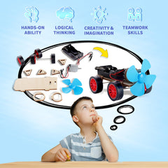 4-in-1 Solar STEM Building & Science Kit Ages 8–13