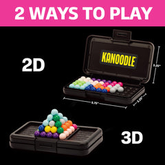 Kanoodle 3D Brain Teaser & Logic Puzzle Game Ages 7+