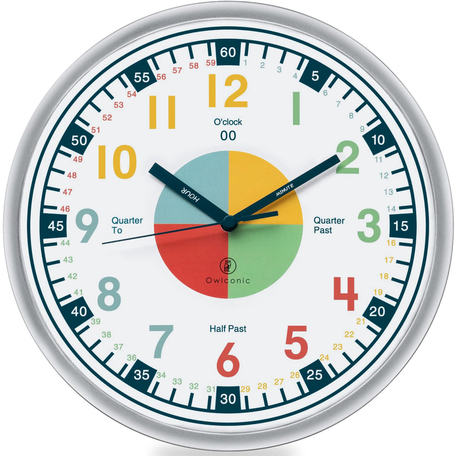 Kids Telling Time Teaching Clock & Watch Learning Set