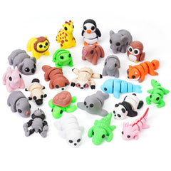 24-Piece 3D Animal Fidget Easter Egg Set for Kids