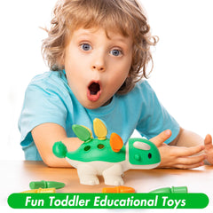 Montessori Dinosaur Fine Motor Learning Toy for Toddlers
