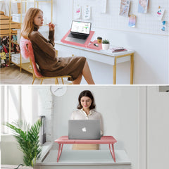 Foldable Lap Desk & Bed Tray for Laptop and Writing