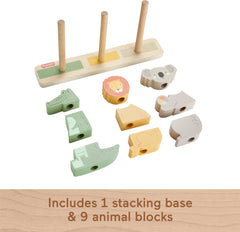 Fisher-Price Wooden Learning Toy for Toddlers