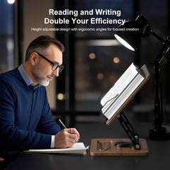 Adjustable 360° Rotating Book Stand for Reading