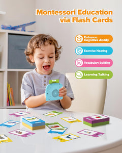 Talking Flash Cards for Toddler Language & Speech Learning