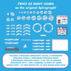 Spirograph Spiral Art Drawing & Design Kit Ages 8+