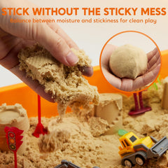 Glow-in-the-Dark Sensory Sand Bin Activity Kit for Kids
