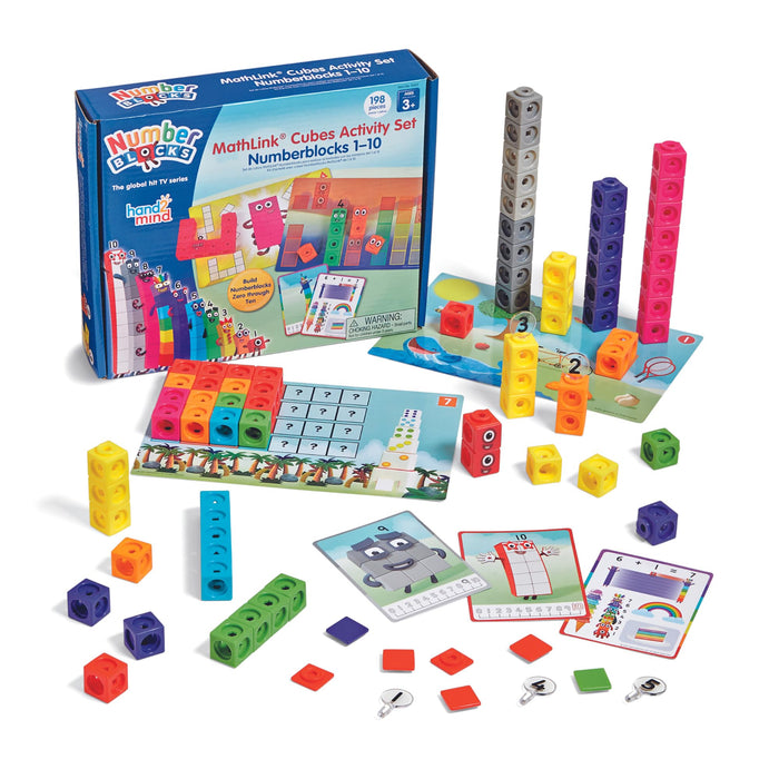 Numberblocks MathLink Counting Cubes Activity Set Ages 3–6