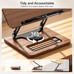 Adjustable 360° Rotating Book Stand for Reading