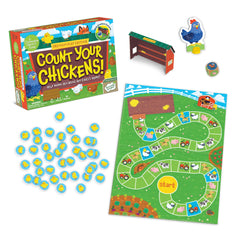 Cooperative Counting Board Game for Kids Ages 3+
