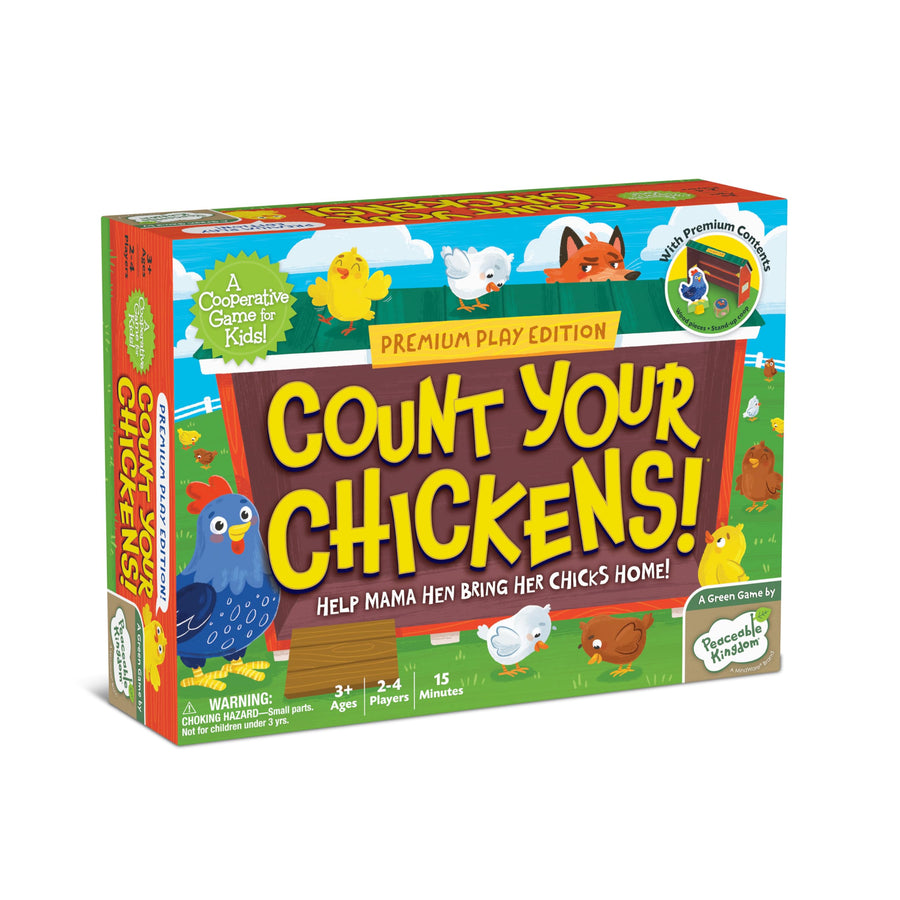 Cooperative Counting Board Game for Kids Ages 3+