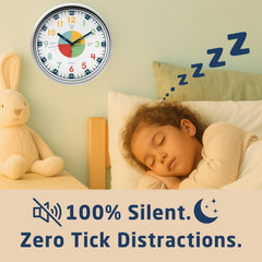 Kids Telling Time Teaching Clock & Watch Learning Set
