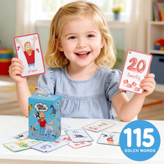 Toddler Sight Words Flash Cards for Early Learning Ages 1–3
