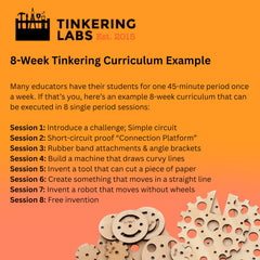 Tinkering Labs STEM Engineering Class Pack Ages 8–12