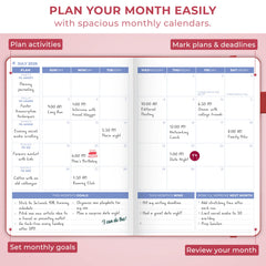 Clever Fox Dated Planner 2nd Edition for Goal Setting