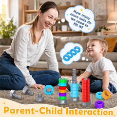 Montessori Counting & Stacking Sensory Toy Ages 1–5