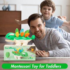 Montessori Dinosaur Fine Motor Learning Toy for Toddlers